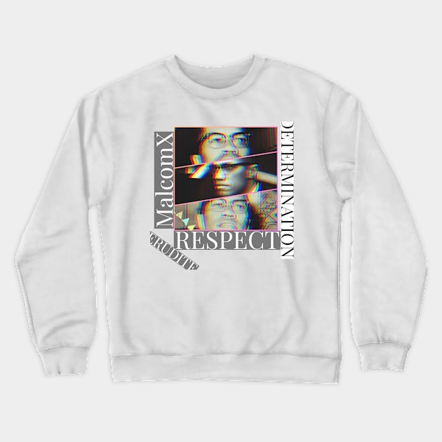 MalcomX Crewneck Sweatshirt by artist369